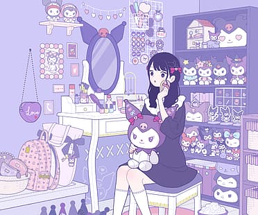 HD wallpaper: Sanrio, Kuromi