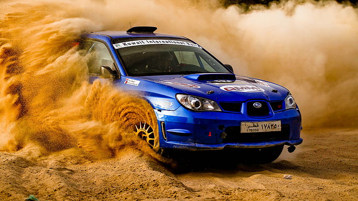 Subaru Impreza WRX STi, desert, rally cars, drift