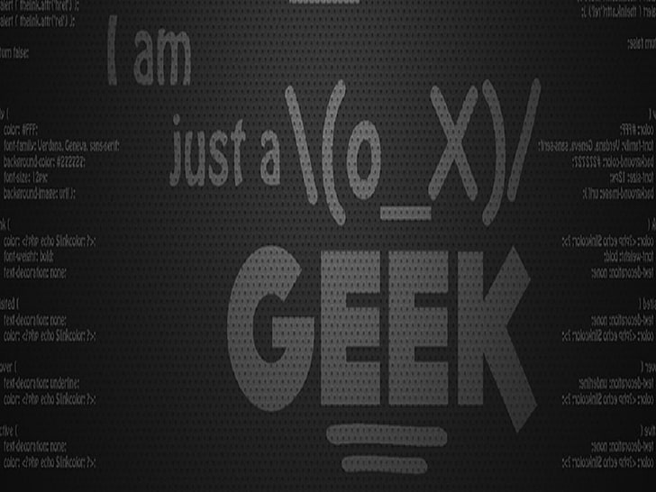 geek, text, communication, western script, no people, backgrounds, HD wallpaper