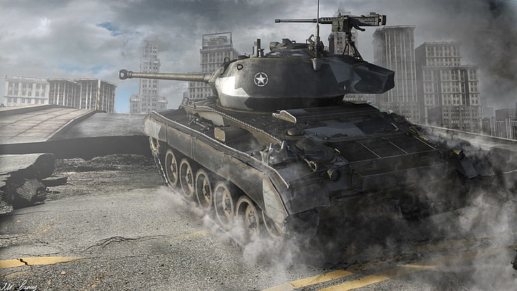 World of Tank game application, USA, America, tanks, WoT, World of Tanks HD wallpaper