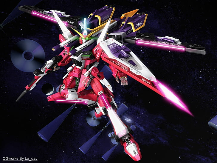 anime gundam X19 Infinite Justice Gundam Anime Gundam Seed HD Art, HD wallpaper