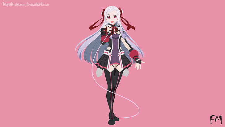 Sword Art Online, anime girls, Yuna (Sword Art Onilne), HD wallpaper
