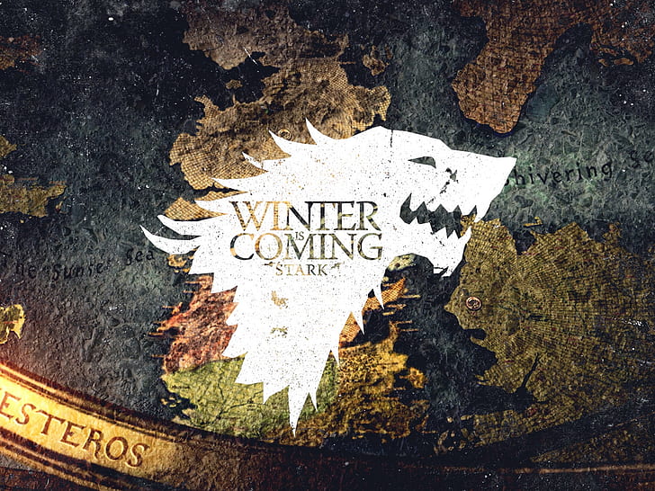 crest game of thrones winter is coming direwolf house stark wolves Architecture Houses HD Art
