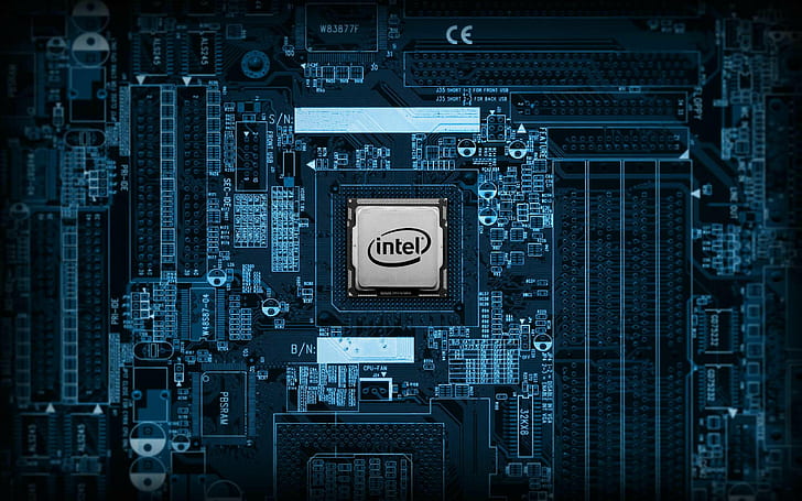 computer intel, technology, connection, computer chip, circuit board
