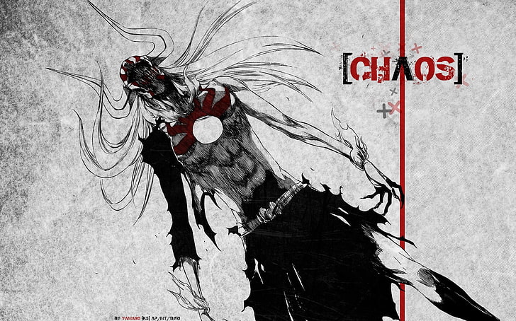 Bleach Kurosaki Ichigo illustration, anime, Vasto Lorde, Hollow