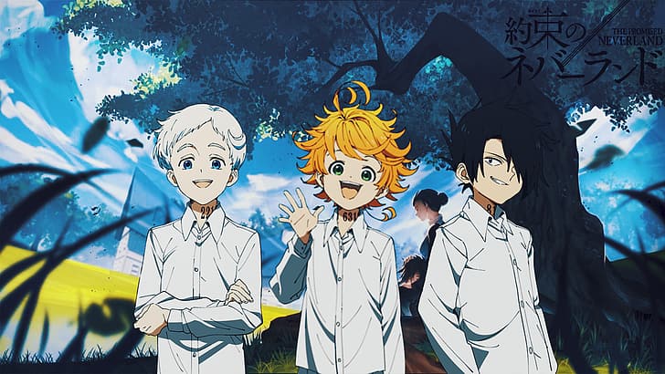 The promised neverland, Ray (The Promised Neverland), Norman (The Promised Neverland), HD wallpaper
