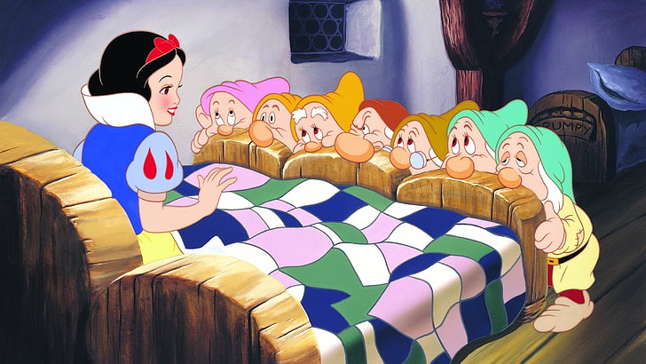 Hd Wallpaper Snow White And The Seven Dwarfs Disney Indoors Representation Wallpaper Flare