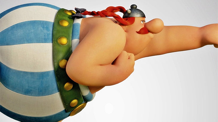 asterix the land of the gods, human body part, healthy lifestyle