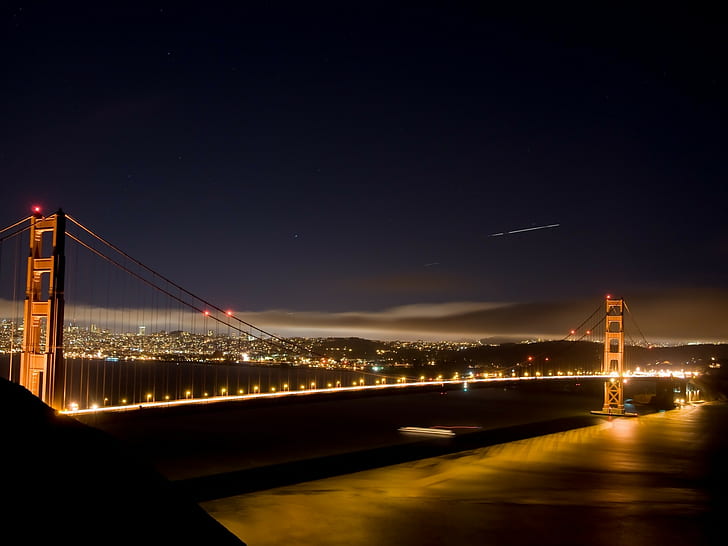 bridge, Golden Gate Bridge, San Francisco, HD wallpaper