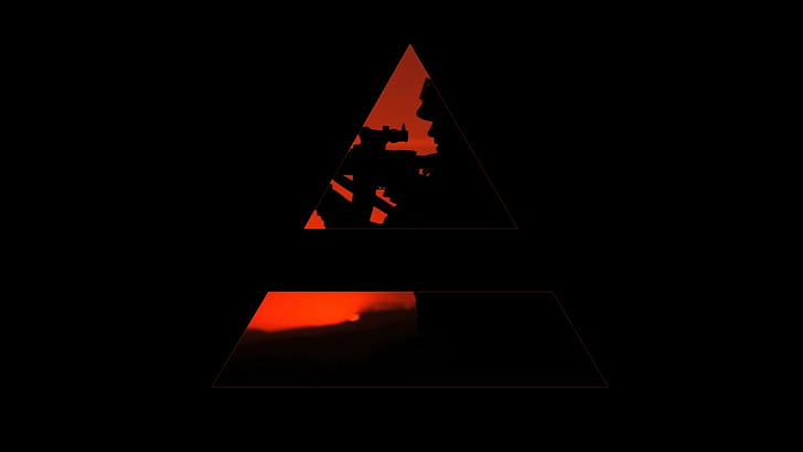 30 seconds to mars, triangle, war, band, HD wallpaper