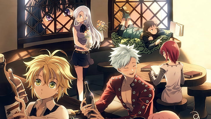 Anime, The Seven Deadly Sins, Ban (The Seven Deadly Sins), Bar, HD wallpaper