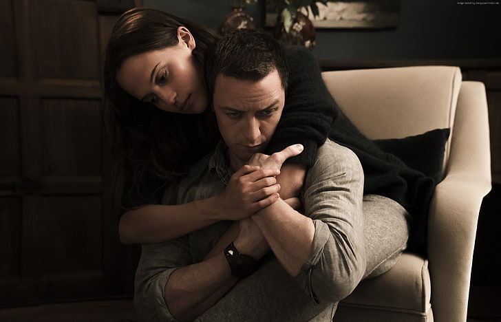 Submergence, Alicia Vikander, best movies, James McAvoy, two people, HD wallpaper
