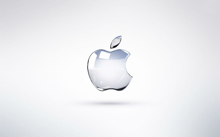 Glass Apple logo, apple brand logo, computers, 1920x1200, macintosh, HD wallpaper