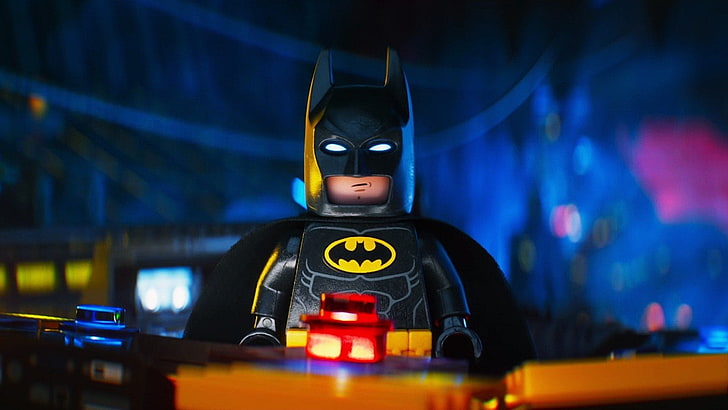 HD wallpaper: Movie, The Lego Batman illuminated, night Wallpaper Flare