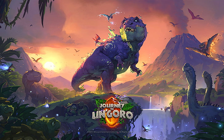 Hearthstone, Hearthstone: Heroes of Warcraft, Journey to UN'GORO, HD wallpaper