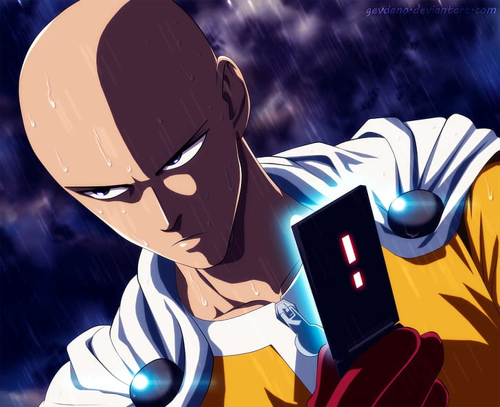 Anime One-Punch Man, Saitama (One-Punch Man), 1440x2560 Phone HD Wallpaper