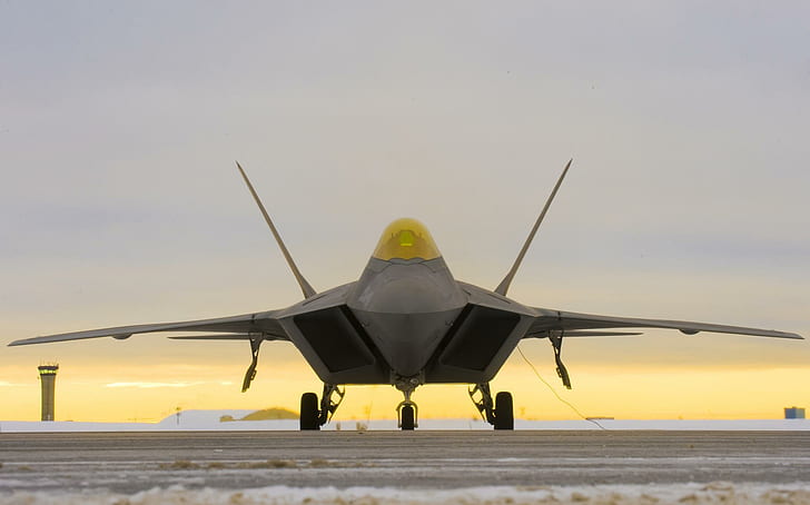 The F22 Raptor, military, american air force, aircraft, beast, HD wallpaper