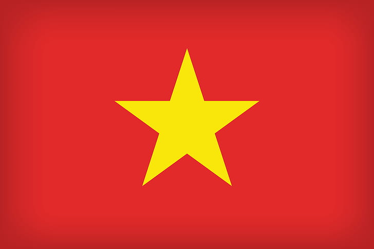 Vietnam, Flag, Vietnamese Flag, Flag Of Vietnam, Vietnam Large Flag, HD wallpaper