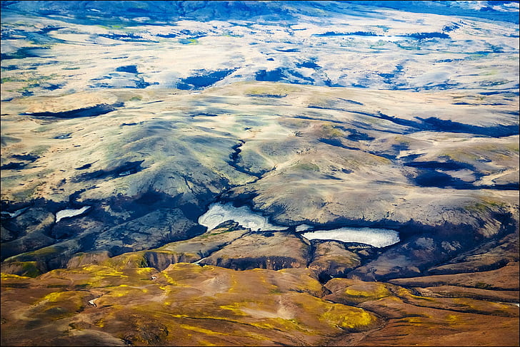 east iceland, iceland, colorful landscape, HD wallpaper