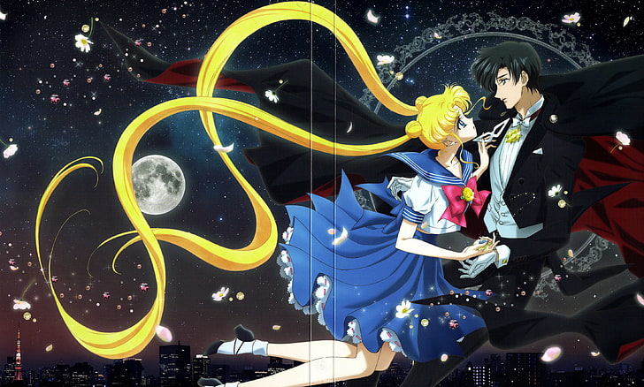 Sailor Moon Girls Black Wallpapers  Aesthetic Sailor Moon Wallpapers HD