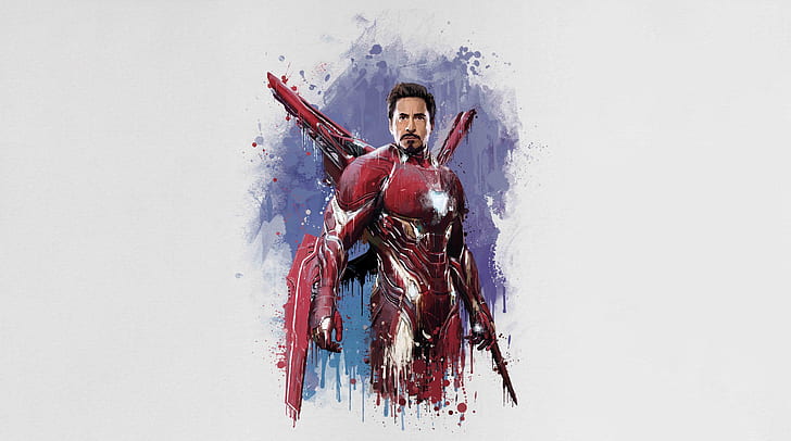 Scarlett Johansson, Infinity, Vision, Hulk, Nebula, Iron Man HD wallpaper