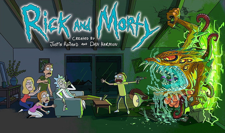Rick and Morthy digital wallpaper, TV Show, Rick and Morty, Beth Smith