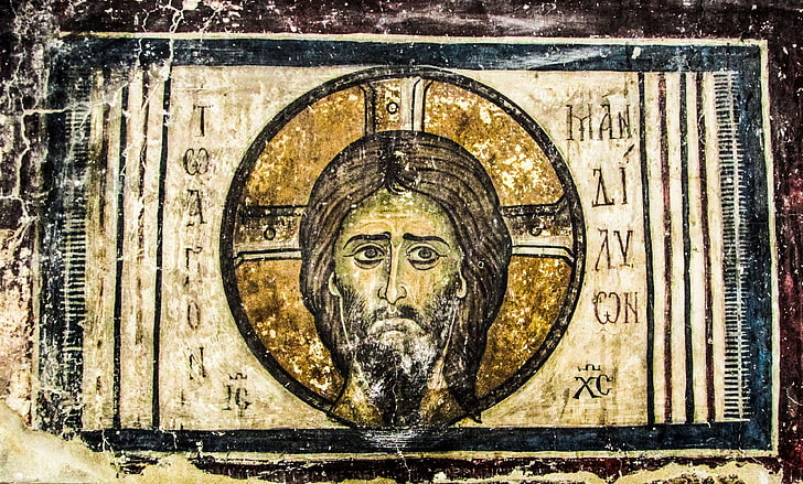 12th century, archangel michael, christianity, church, cyprus, HD wallpaper