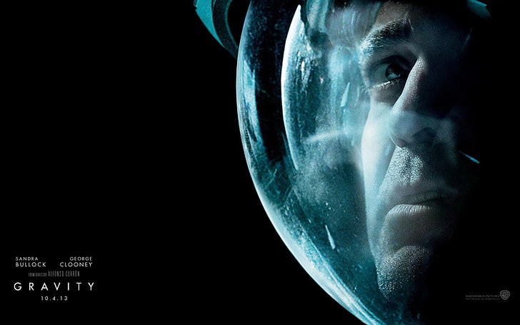 Movie, Gravity, George Clooney, Gravity (Movie), HD wallpaper