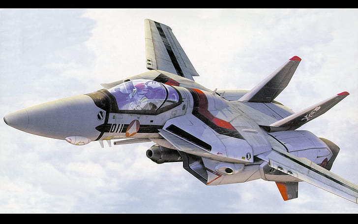 aircraft macross robotech jet aircraft vf1 valkyrie 1680x1050  Anime Macross HD Art