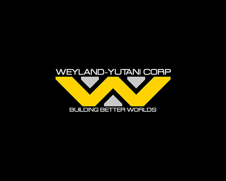 Weyland-Yutani Alien Black HD, movies, HD wallpaper