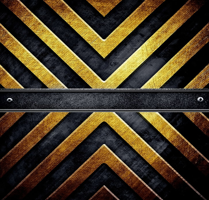 black and brown wallpaper, metal, texture, background, grunge, HD wallpaper