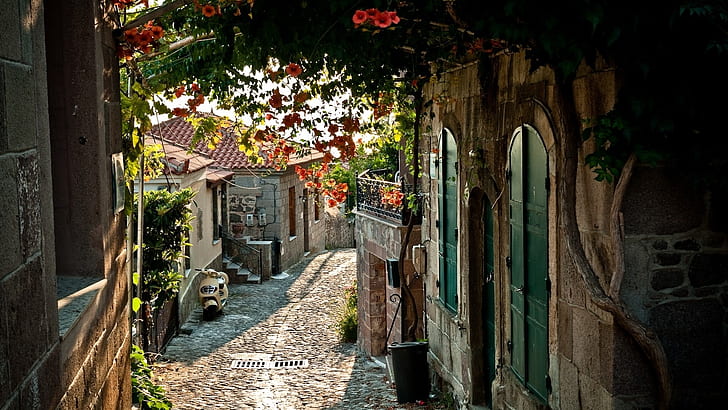 streets houses villages oldtown 1920x1080  Architecture Houses HD Art, HD wallpaper