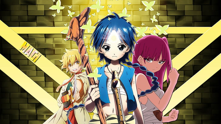 Download Magi The Kingdom Of Magic Anime Wallpaper