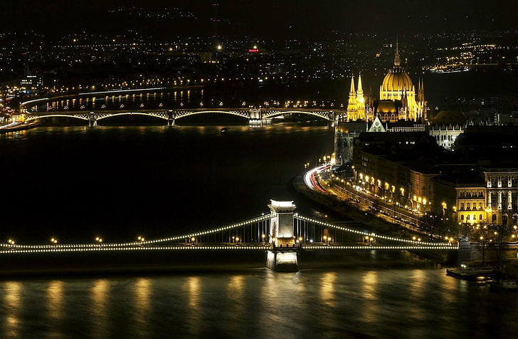 Budapest, Hungary, Hungarian Parliament Building, built structure, HD wallpaper