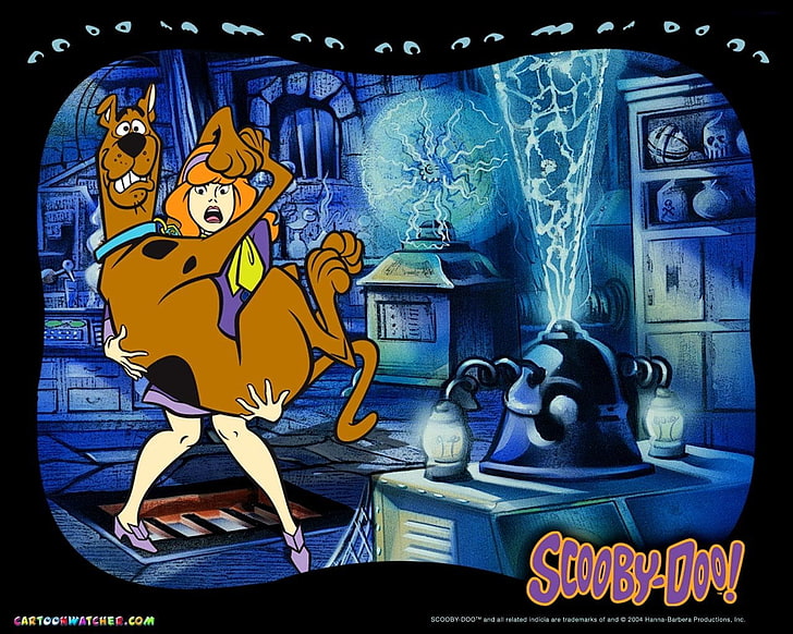 Scooby-Doo! digital wallpaper, TV Show, representation, art and craft