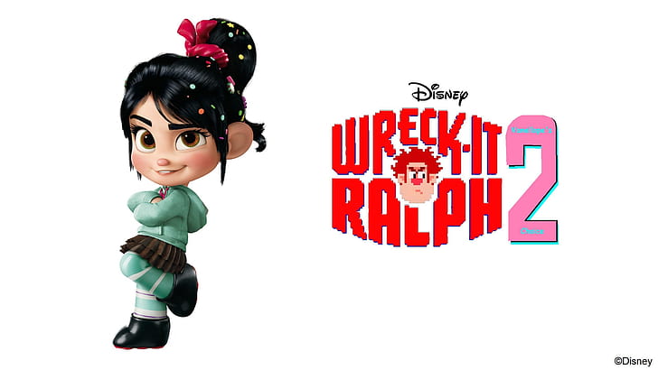 Movie, Ralph Breaks the Internet: Wreck-It Ralph 2, Vanellope von Schweetz, HD wallpaper