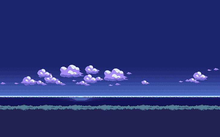 Relive the nostalgia with Purple 8 bit background Videos and images in high quality