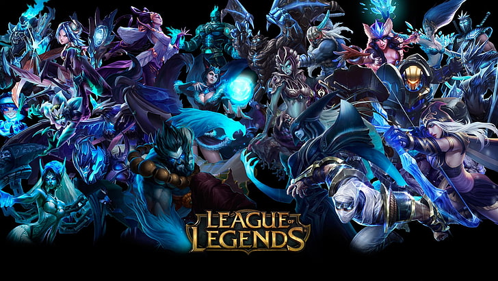 League of Legends digital wallpaper, text, communication, celebration, HD wallpaper