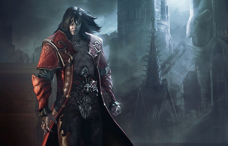 male character illustration, castlevania lords of shadow 2, gabriel belmont