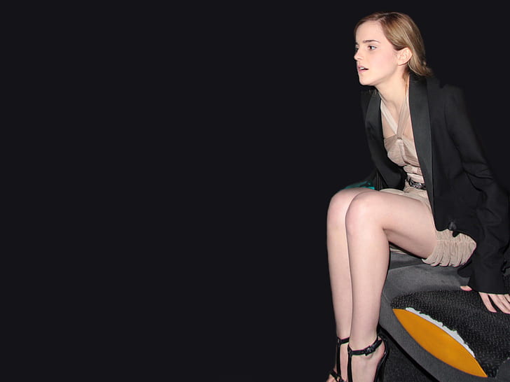 Emma Watson Legs, emma watson, show, HD wallpaper