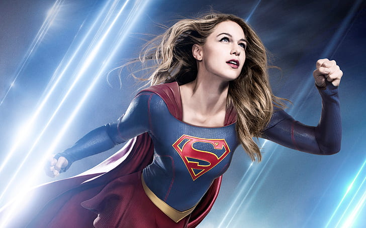 Melissa Benoist, actress, women, Supergirl, HD wallpaper