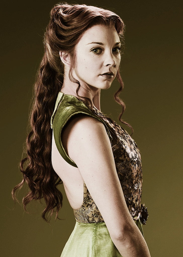 Natalie Dormer, brunette, Margaery Tyrell, beauty, one person, HD wallpaper