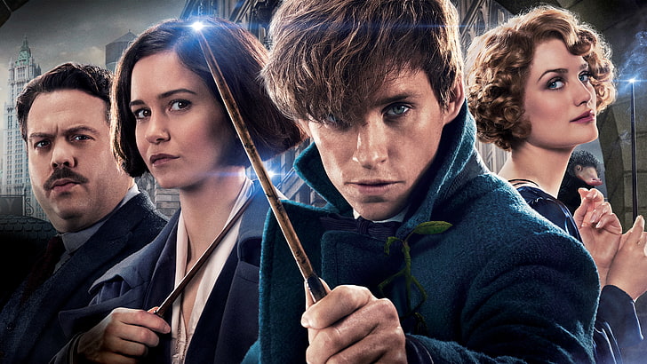 Fantastic Beasts and Where to Find Them, Eddie Redmayne, Alison Sudol, HD wallpaper