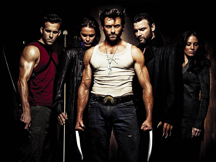 women's white sleeveless dress, X-Men Origins: Wolverine, young men, HD wallpaper
