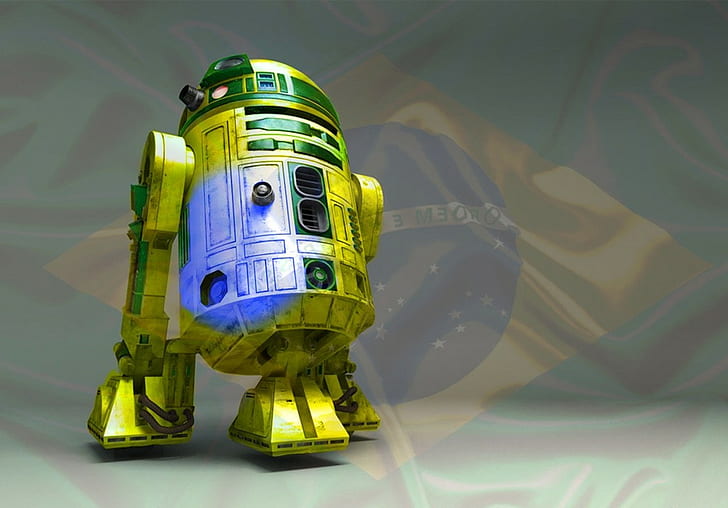 r2 d2 star wars brazil androids, technology, no people, indoors, HD wallpaper