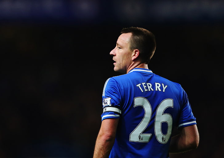 Chelsea FC, John Terry, men, one person, clothing, waist up, HD wallpaper