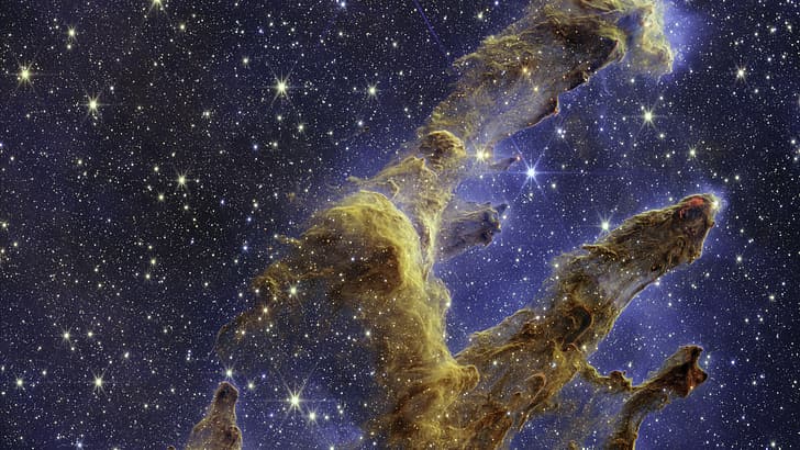 space, Pillars of Creation, James Webb Space Telescope