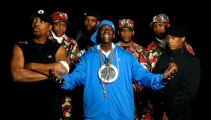 public enemy, rappers, music, hip-hop, men's blue air jordan jacket, HD wallpaper