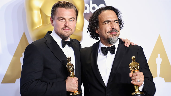 Most popular celebs, Leonardo DiCaprio, Oscar, Oscar 2016, actor, HD wallpaper