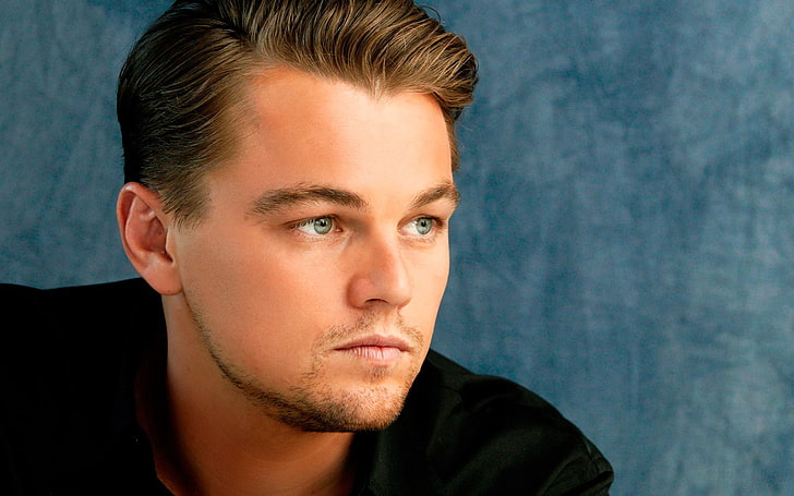 Leonardo DiCaprio, man, pensive, face, features, men, male Beauty